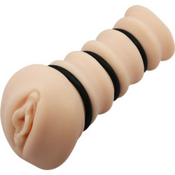 Crazy Bull Masturbador with Rings Vagina Pocket Pussy & Sleeve Αυνανιστήρι