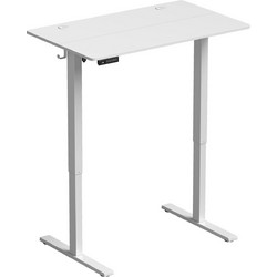 HOMCOM 838-639V90WT Γραφείο Ρυθμιζόμενο Λευκό 100x60x72-118εκ.