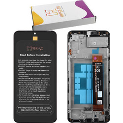 ΟΘΟΝΗ SAMSUNG A235 A23 4G COMPLETE LCD ME FRAME HF-GH82-28563A BLACK HYPER-FIX SERVICE PACK