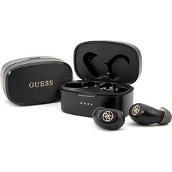 Guess GUTWSJL4GBK Ακουστικά Bluetooth In Ear Ανθεκτικά στο Νερό Black