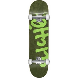 Cliche Handwritten Yth FP Forest Green 7.375