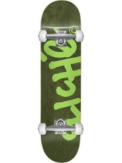 Cliche Handwritten Yth FP Forest Green 7.375