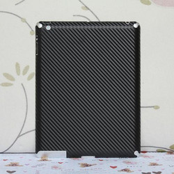 Προστατευτικό Αυτοκόλλητο Carbon Fiber iPad 2 - 3 - 4 - Μαύρο