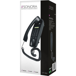 Sonora CP-002 Ενσύρματο Τηλέφωνο Γόνδολα Μαύρο