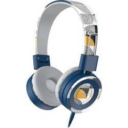 Havit H2238D Ενσύρματα & Ασύρματα Bluetooth Ακουστικά On Ear Μπλε Γκρι
