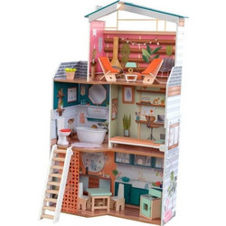 KidKraft Marlow Ξύλινο Κουκλόσπιτο με Έπιπλα & Αξεσουάρ 65985