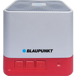 Blaupunkt BT02 Ηχείο Bluetooth 2W με Ραδιόφωνο Λευκό Κόκκινο