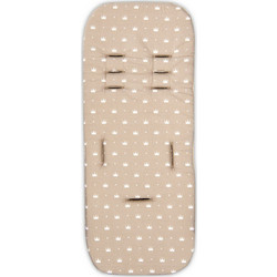 Lorelli Memory Foam Στρώμα Καροτσιού Crowns Latte