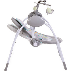 Cangaroo Baby Swing+ Relax Μωρού Κούνια με Μουσική έως 9kg Γκρι