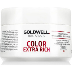 Goldwell Dual Senses Color Extra Rich 60sec Μάσκα Μαλλιών για Προστασία Χρώματος για Λεπτά & Βαμμένα Μαλλιά 200ml