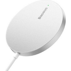 Baseus Simple Mini 3 Ασύρματος Φορτιστής Qi Pad 15W White