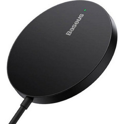 Baseus Simple Mini 3 Ασύρματος Φορτιστής Qi Pad 15W Black