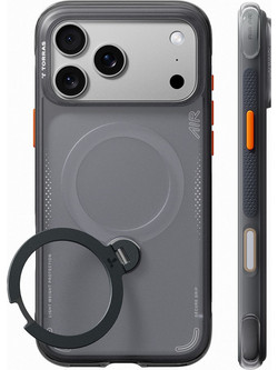 TORRAS Ostand Q3 Air Θήκη Black (iPhone 18 Pro / 17 Pro)