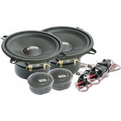 Audio System MX 130 PLUS V2 Σετ Ηχεία Αυτοκινήτου Διαιρούμενα 5.25" 2 Δρόμων 140W RMS