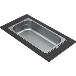 Elleci Dialogo Frame 1/3 KF021 Inox - Μπολ Gastronorm Νεροχύτη