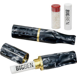 BIG BEN - Πιπάκι 5,7mm Μαυρό Marble για Στριφτό και Ultra Slim Τσιγάρο