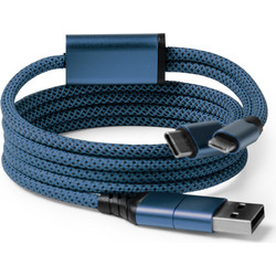 Καλώδιο USB ELON ROYAL BLUE