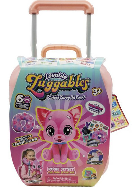 Just Toys Luggables Surprise λούτρινο Ζωάκι Διάφορα Σχέδια 2511002