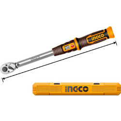 Δυναμόκλειδο 3/8" 10-60Nm 72T CrMo + Cr-V με Βαλίτσα HPTW3860N8