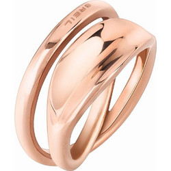 Breil Γυναικείο Δαχτυλίδι από Ατσάλι Ροζ Χρυσό TJ196
