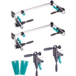 Wolfcraft Σετ Τοποθέτησης Κάσας Πόρτας 3676000 - Σετ Εργαλεία Χειρός 8τμχ
