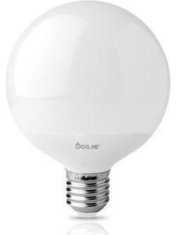 Fos me Λάμπα LED 15W για Ντουί E27 και Σχήμα G95 Φυσικό Λευκό 1200lm