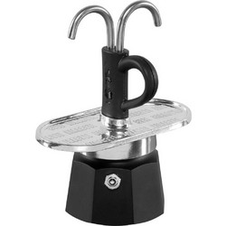 Bialetti Mini Express 2 Μπρίκι Espresso 2Cups Μαύρο