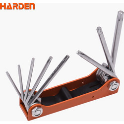 ΚΛΕΙΔΙΑ TORX ΣΟΥΓΙΑΣ 8τμχ Harden