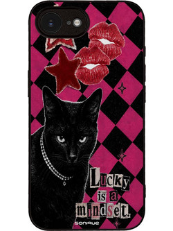 Sonique Back to Y2K Series Back Cover Lucky Mindset (iPhone 16e / 17e)