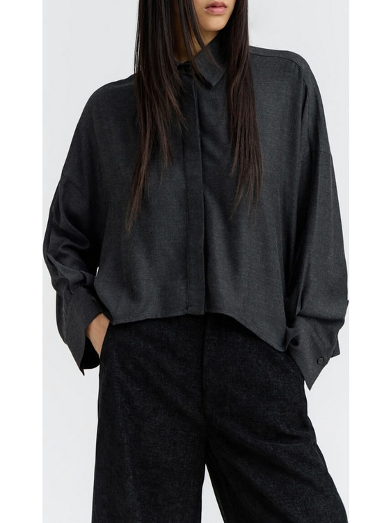 Namaste Γυναικείο Πουκάμισο Μαύρο WW0426026-BLACK