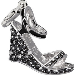 Γυναικείο Charm Glamour Gs2-01 (4cm) από Ασήμι Black