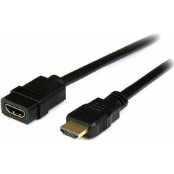 Καλώδιο HDMI StarTech HDEXT2M Μαύρο (2 m)