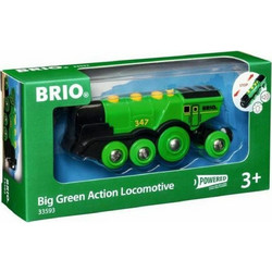 Brio Big Green Action Locomotive 33593