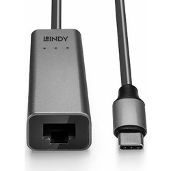 Lindy 43314 Ενσύρματος Ethernet USB-C Αντάπτορας Δικτύου 2.5Gbps