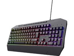 Trust GXT 836 Gaming Πληκτρολόγιο RGB Black