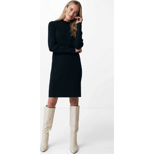 Mexx Mini Καθημερινό Φόρεμα Πλεκτό Μαύρο TH09135036W Mexx Mini Καθημερινό Φόρεμα Πλεκτό Μαύρο TH09135036W