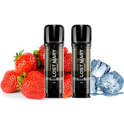 Strawberry Ice - 2x Κάψουλες Lost Mary TAPPO 20mg 2ml