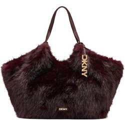DKNY Paula Γυναικεία Τσάντα Χειρός από Δερματίνη Μπορντό R63AOE49-SAR