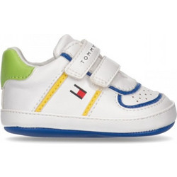 Tommy Hilfiger Βρεφικά Sneakers Αγκαλιάς Λευκά T0B4-32819-1582-X256