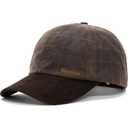 Barbour Ανδρικό Καπέλο Jockey Υφασμάτινο Καφέ LHA0650-TN91