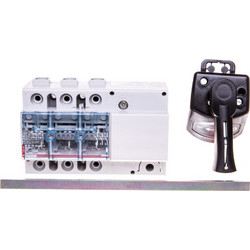 Isolating switch Vistop - 125 A - 3P - side handle, black - 7.5 modules