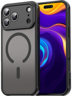 iS Full Matte Mag Θήκη Back Cover Black (iPhone 17 Pro Max / 18 Pro Max)
