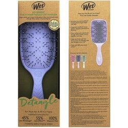 Wet Brush-Go Green Thick Hair Paddle Detangler - hair brush