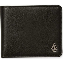 Volcom Slim Stone Pu Large Πορτοφόλι - Black (D6042408-BLK)