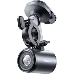 Baseus PrimeTrip Universal 3000mAh IP68 LED Holder with 2-in-1 Lamp - Black and Gray