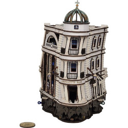 Harry Potter 3D Wooden Puzzle Gringotts Bank Marble Run