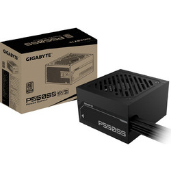 Power Supply|GIGABYTE|550 Watts|Efficiency 80 PLUS SILVER|PFC Active|MTBF 100000 hours|GP-P550SS