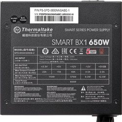 Thermaltake Smart BX1 power supply unit 650 W 24-pin ATX ATX Black