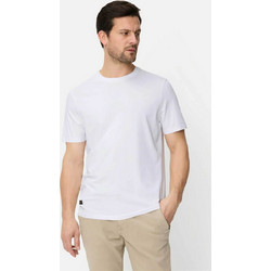 Camel Active ανδρικό T-shirt με monogram Regular Fit - C262NOS-409700-9T87 Λευκό