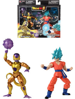 Bandai Dragon Ball Super Dragon Stars Battle Pack Super Saiyan Blue Goku & Golden Frieza Φιγούρες 17cm
